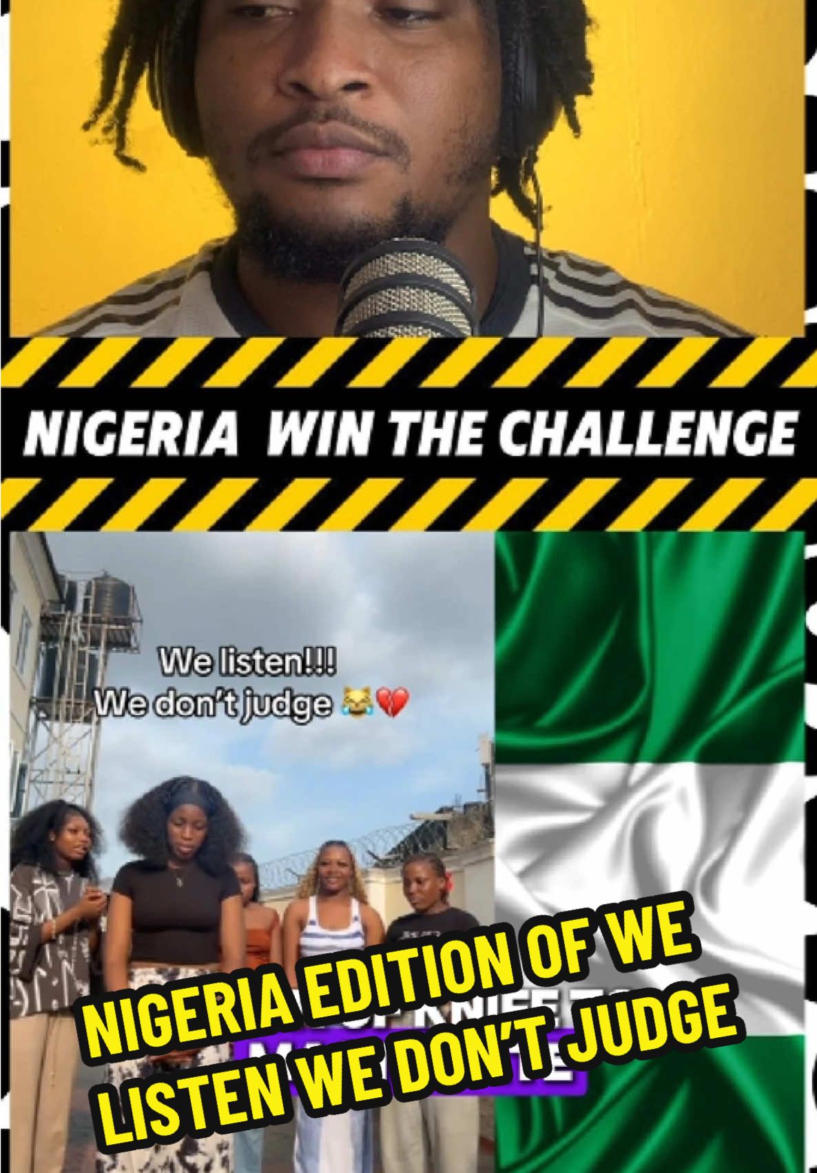 This nigeria edition of we listen we don’t judge is wild 😂 …. #fyp #nigeria #ghana #ghanaian #ghanatiktok🇬🇭 