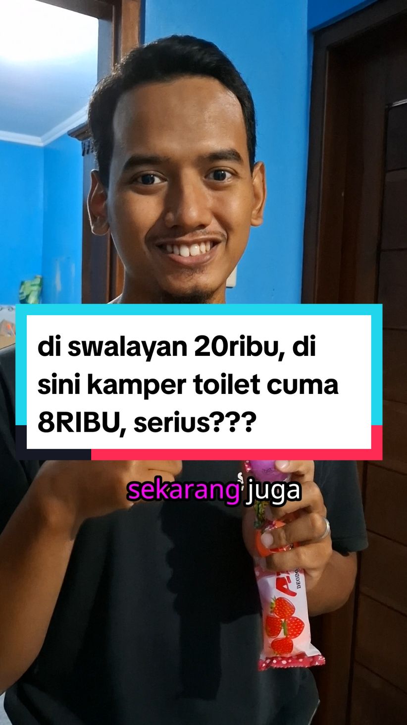 Membalas @nonaambon_98  kamper toilet isi 8 cuma 8 RIBU, di toko swalayan bisa 20 ribu, kesempatan kalian untuk dapet kamper murah ini, free ongkir disesuaikan jumlah ya gaess, borong kamper ini langsung! #kampertoilet #kamper #kampermurah 