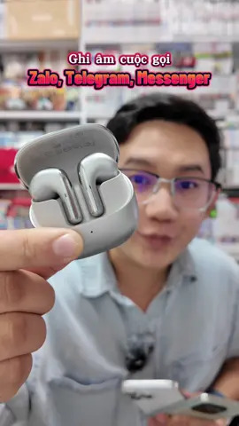 Tai nghe cho phép ghi âm cuộc gọi, nghe tưởng ảo nhưng lại là thật. Một tính năng của em tai nghe Xiaomi Buds 5 #LearnOnTikTok #edutoktech #thanhcongnghe #EduTok #novagr