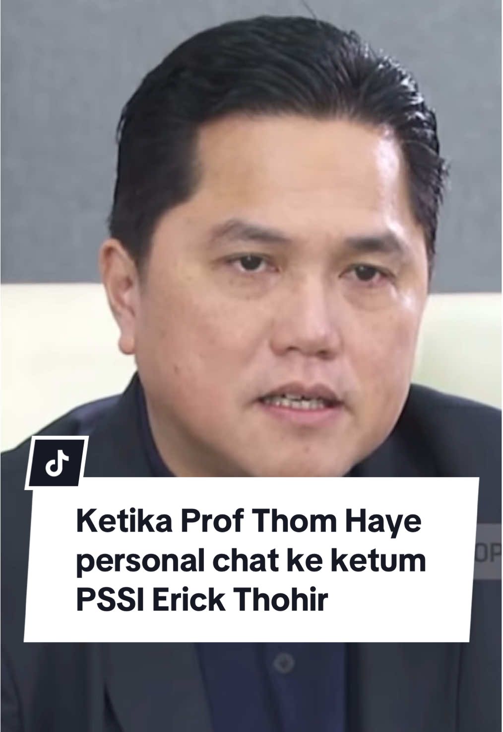 Ketika Prof Thom Haye Personal Chat ke Pak Ketum Erick Thohir 😎 hasilnya Arab di bantai 2-0 🔥🔥🔥 #fyp #fypage #erickthohir #thomhaye #timnasindonesia #timnasday #indonesia #tiktokpelitfyp #xyzbca 