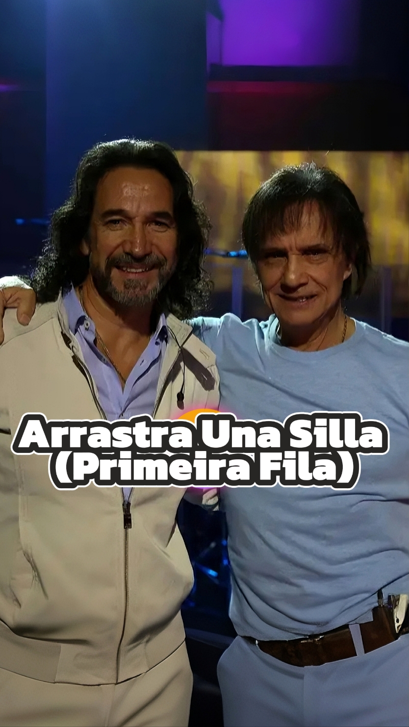 Arrastra Uma Silla - Roberto Carlos y Marco Antonio Solis #musica #fy #fyp #robertocarlos #rc #marcoantoniosolis #canciones 