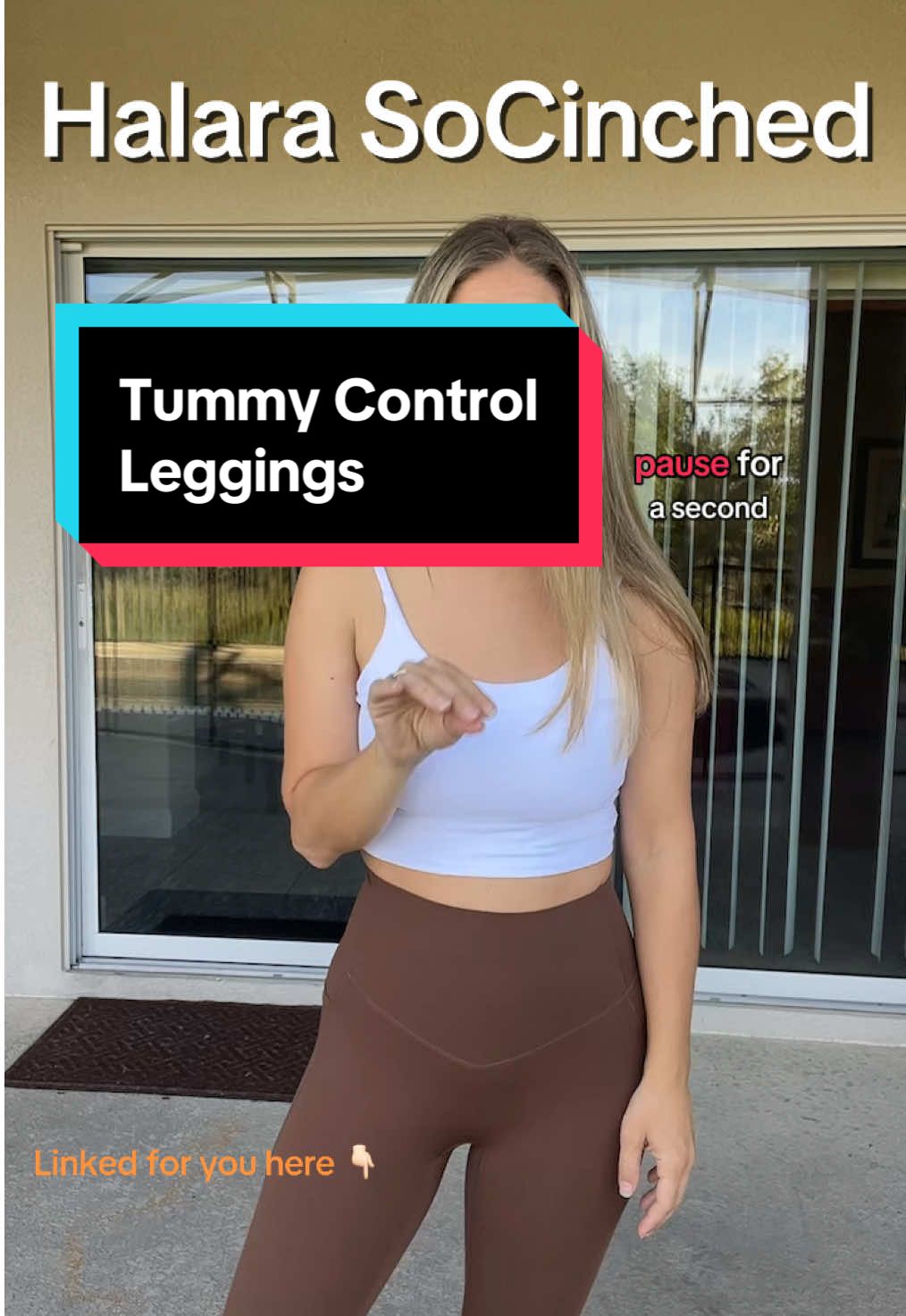 These Halara SoCinched Tummy Control Leggings have me feeling confident and ready to tackle the day! #creatorsearchinsights #halara #halaraeveryday #tummycontrolshapewear #tummycontrolleggingss #momoutfits #falloutfits #momover30 #momover40 