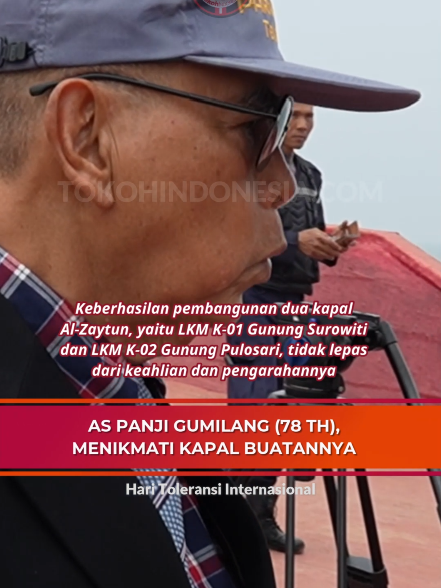 Panji Gumilang Menikmati Kapal Buatannya, Kapal KM-02 Gunung Pulosari #alzaytun #ponpesalzaytun #alzaytunindramayu