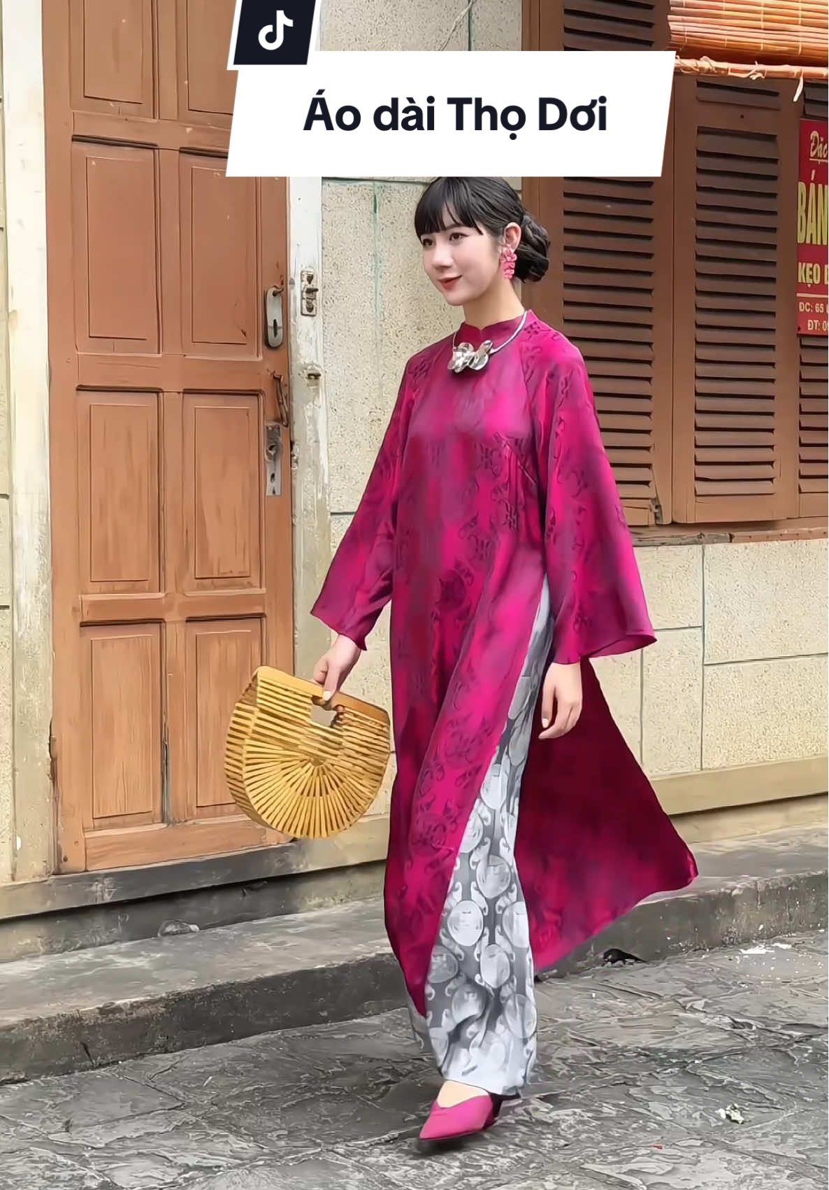 Sắm áo dài đón Tết #xuhuong #petbychang #aodaitet #aodaicachtan #tetnaymacgi 