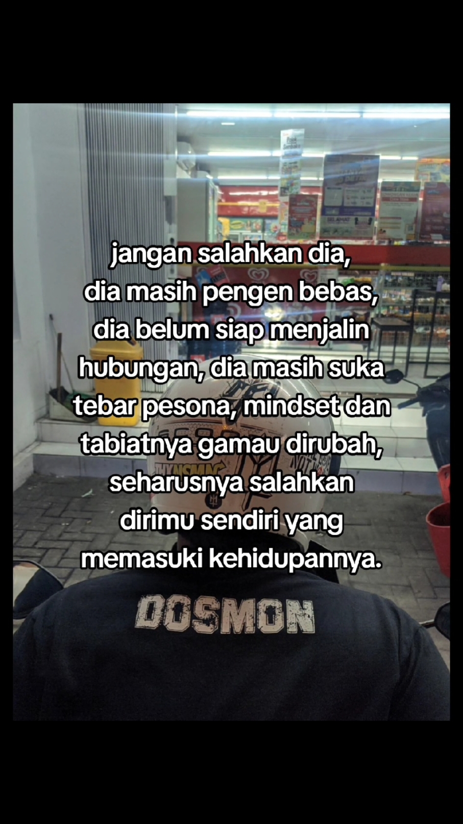 dosmon dosmon, gamon tu baru bener. #galaubrutal #sadvibes🥀 #reckless #quotes #dosmon #CapCut 