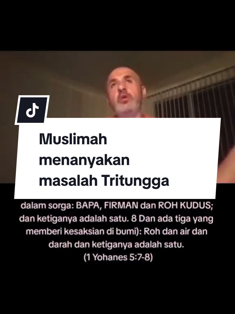 Muslimah menanyakan masalah Tritunggal #kristen #katolik #kristenprotestan #kristenkatolik #orthodox #fakta #sejarah #kebenaran #viral #fypシ #fypシ゚viral #foryou 