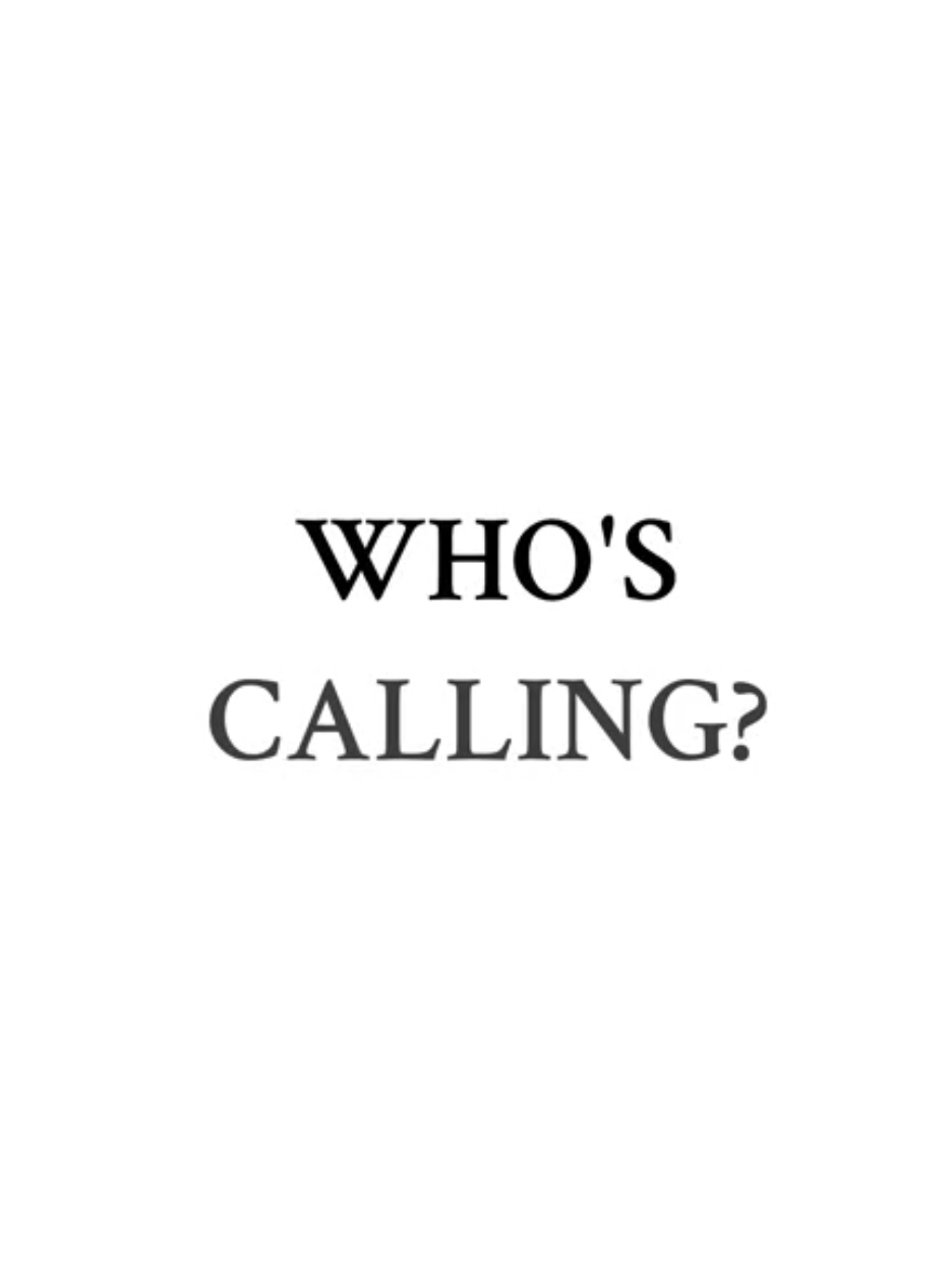 who's calling?  #lyrics #fyp #foryoupage 