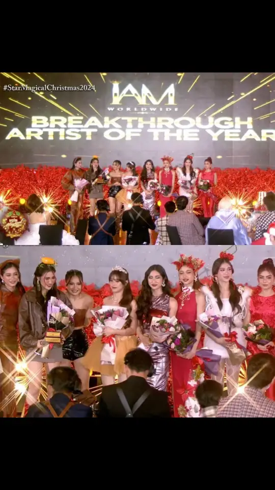 Star Magic’s Breakthrough Artist of the Year! #BINI #StarMagicalChristmas2024