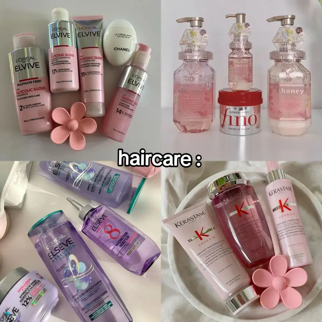 I have tried most of these and my hair had never been healthier #haircare #HairCareTips #japanese #japanesehaircare #elseve #brush #oil #johnson #wonyoungism #aesthetic #japan #beautyinfluencer #beauty #skincare #GlowUp #healthylifestyle #healthyhair #fyp #foryoupage #viral #foryou @JOHNSON'S® @L’Oréal Paris 