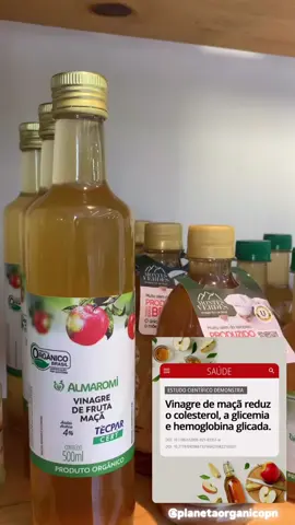 Vinagre de macã organico
