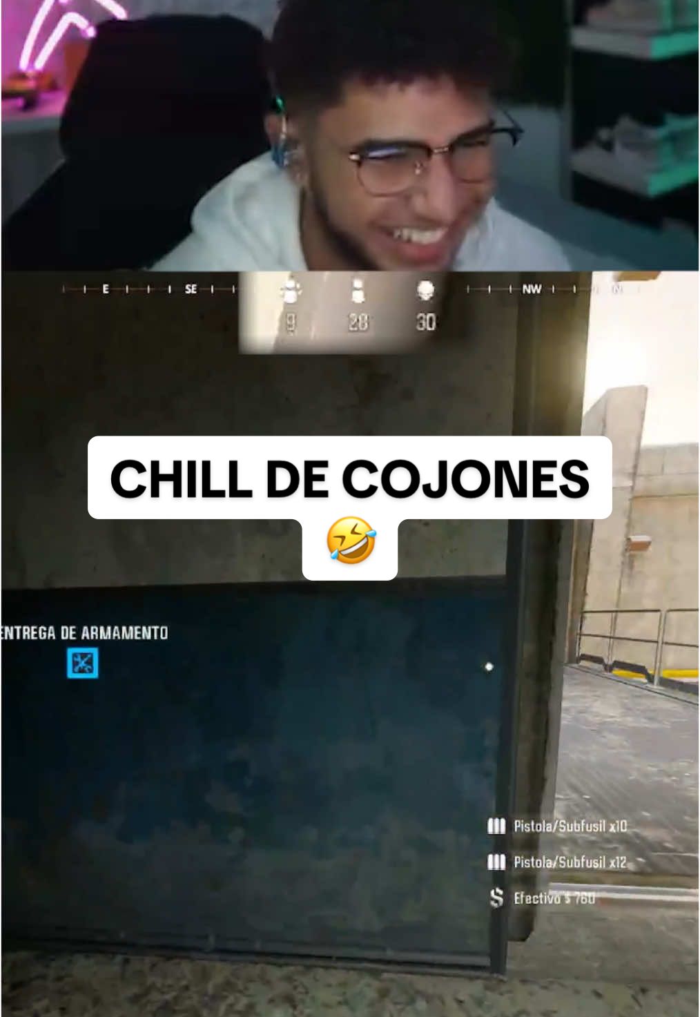 Chill de cojones… #Warzone #warzonefunnyclips #warzoneespañol #callofduty #rebirthisland #dominicanos #gamer #foryou 