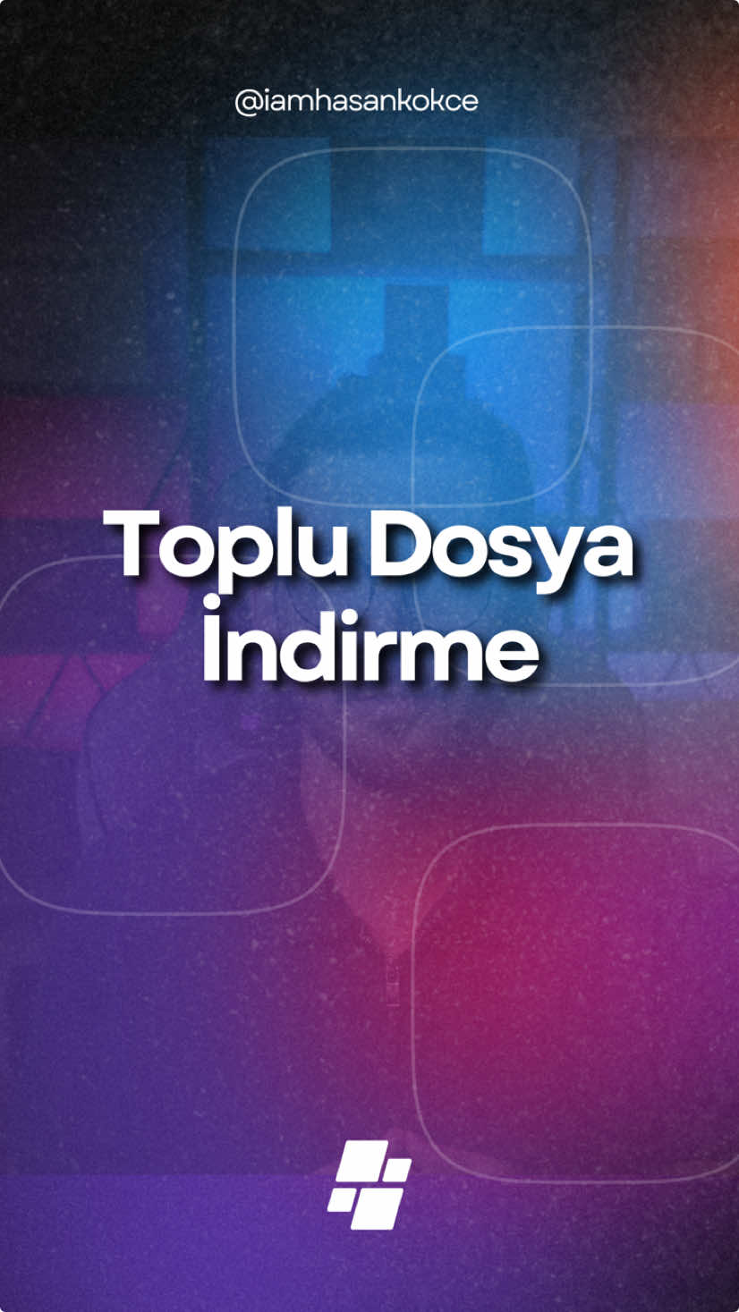 TOPLU DOSYA İNDİRME Google Drive veya herhangi bir dosyayı tek tıkla sadece bağlantıyı kopyalayarak indirmek ister misin? Hem hızlı hem güvenilir bu uygulama benim favorim oldu. Daha fazla bu tarz içerikler için takip etmeyi UNUTMAYIN