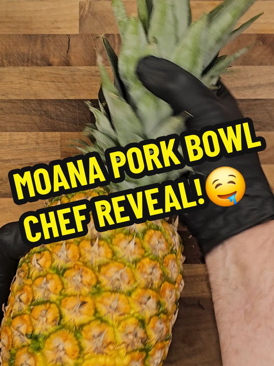 Journey Further With Moana's Most Epic Island Eats!🐖 #moana #moana2 #pua #pork #bowl #hawaiian #polynesian #bananaleaf #disney #disneyplus #fyp 