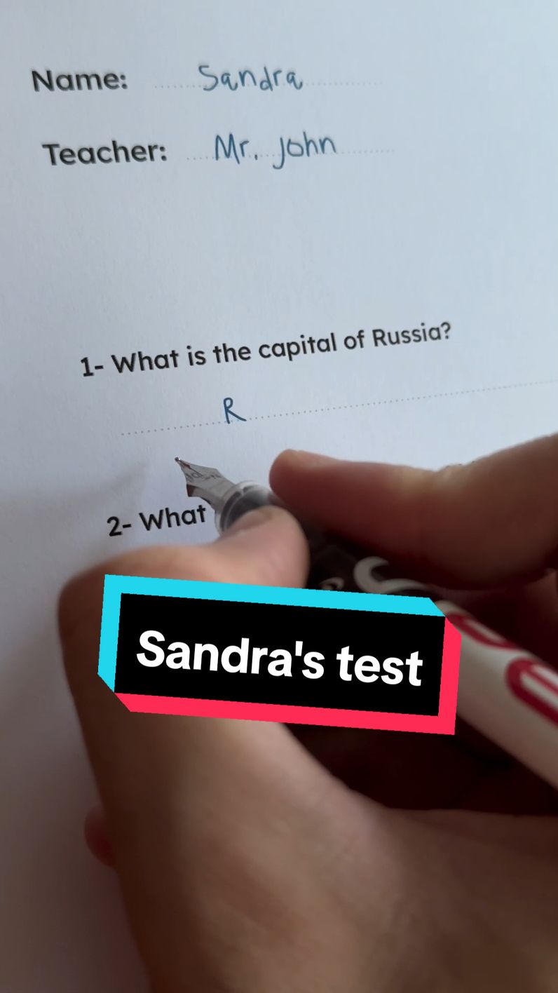#test #quiz #testanswers #funnytestanswers #fyp 