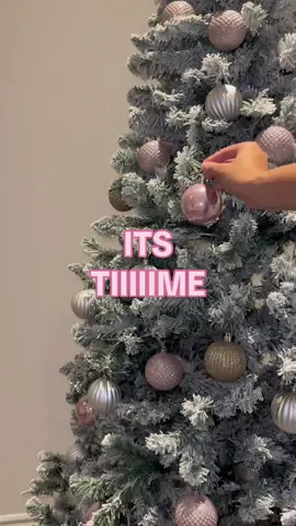 Life is better with a christmas tree up 🎀 #christmascountdown #christmasdecor 