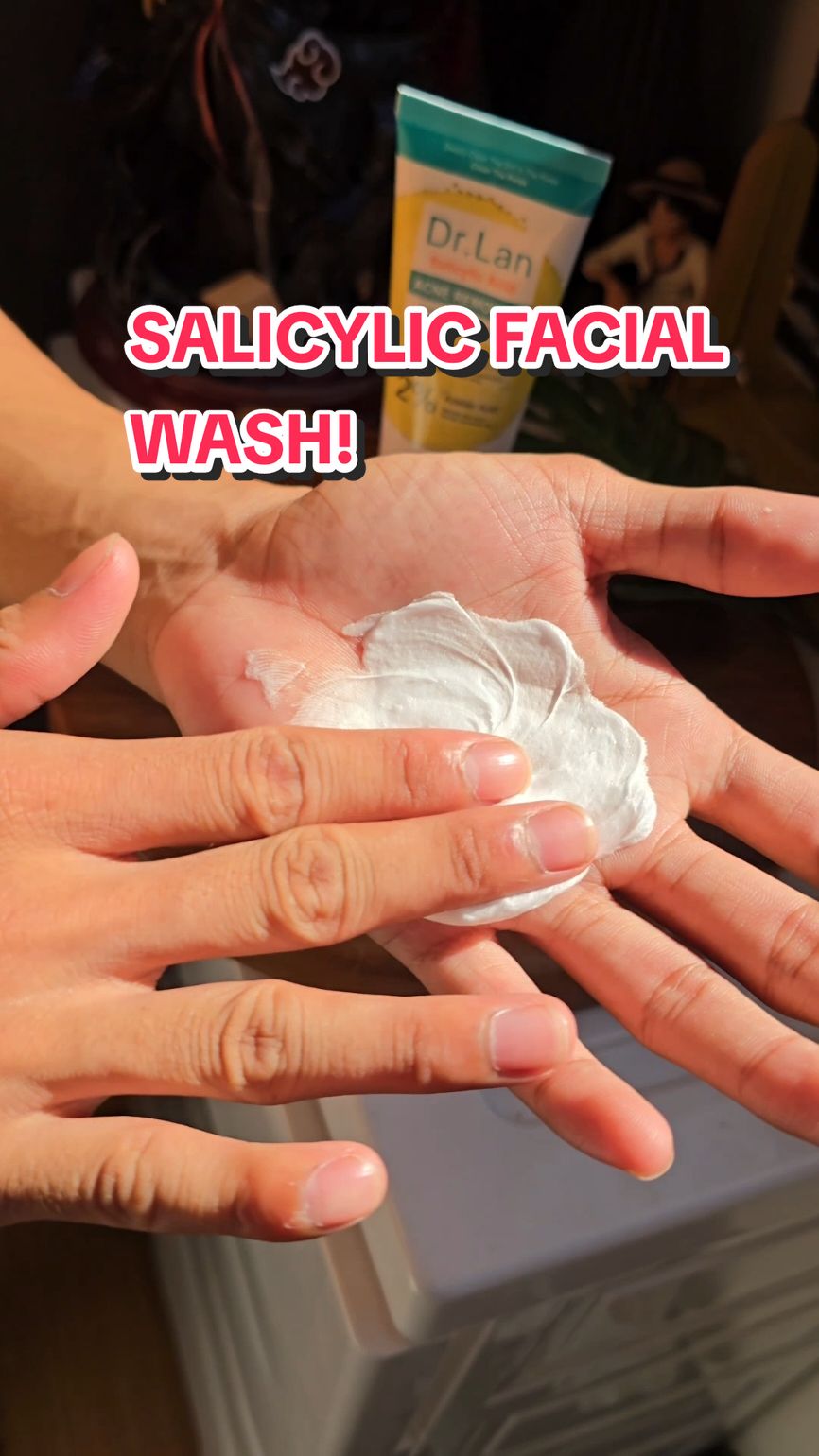 Facial wash for all skin types! baka DR LAN yan! #drlan  #salicylicacid  #salicylicacidfacialcleanser #facialcleanser 