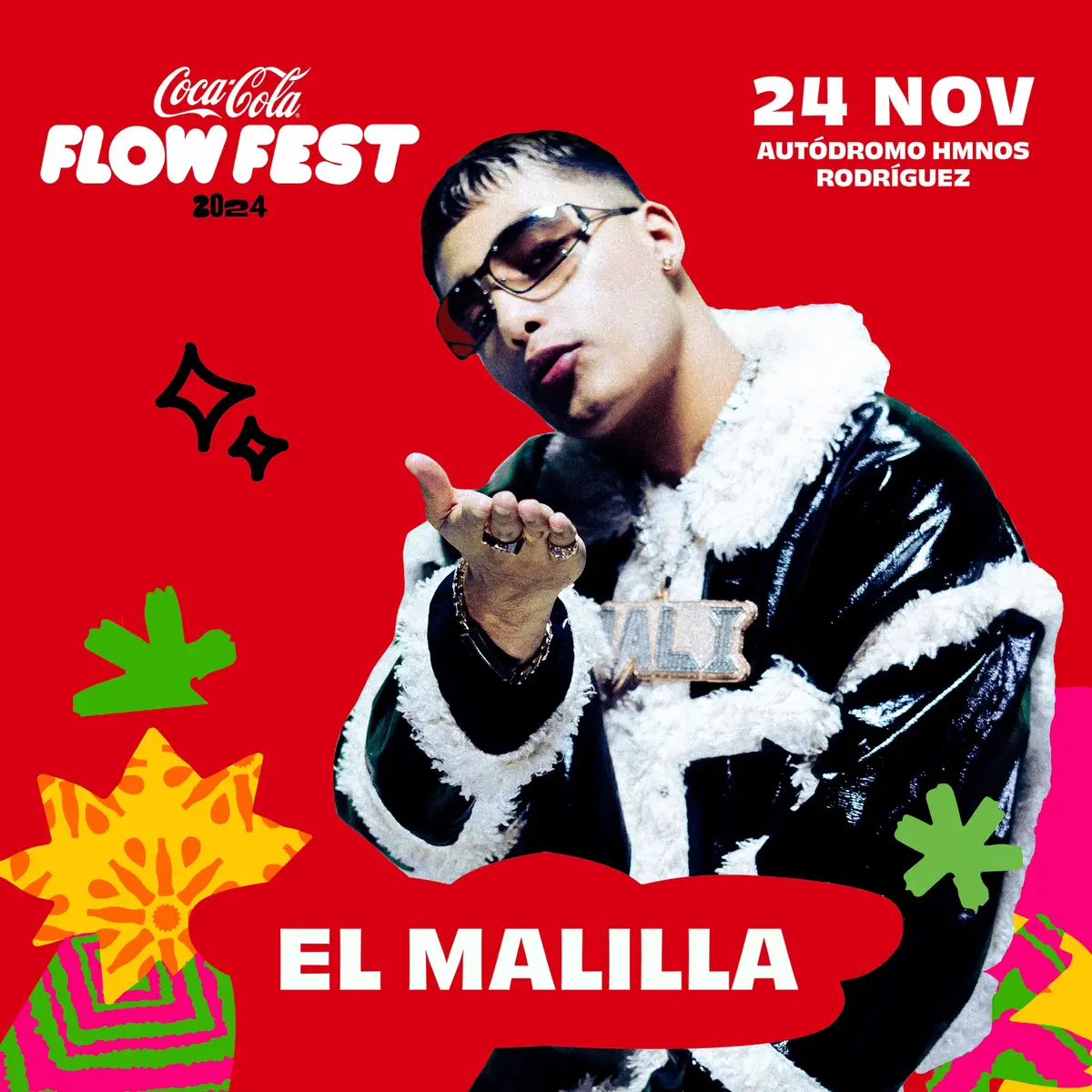 Llego el gran día, El Malilla en el Escenario Principal y la cita es 5:45pm, espérense lo mejor de su servidor ❤️‍🔥 un show lleno de amor, baile y goce💃🏻🕺🏻 recuerden este show es pa la cultura ❤️🇲🇽 #elmalilla #cocacolaflowfest #chakalon #reggaeton #nuevamusica #reggaeton #perreo #contenido #nuevoartista 