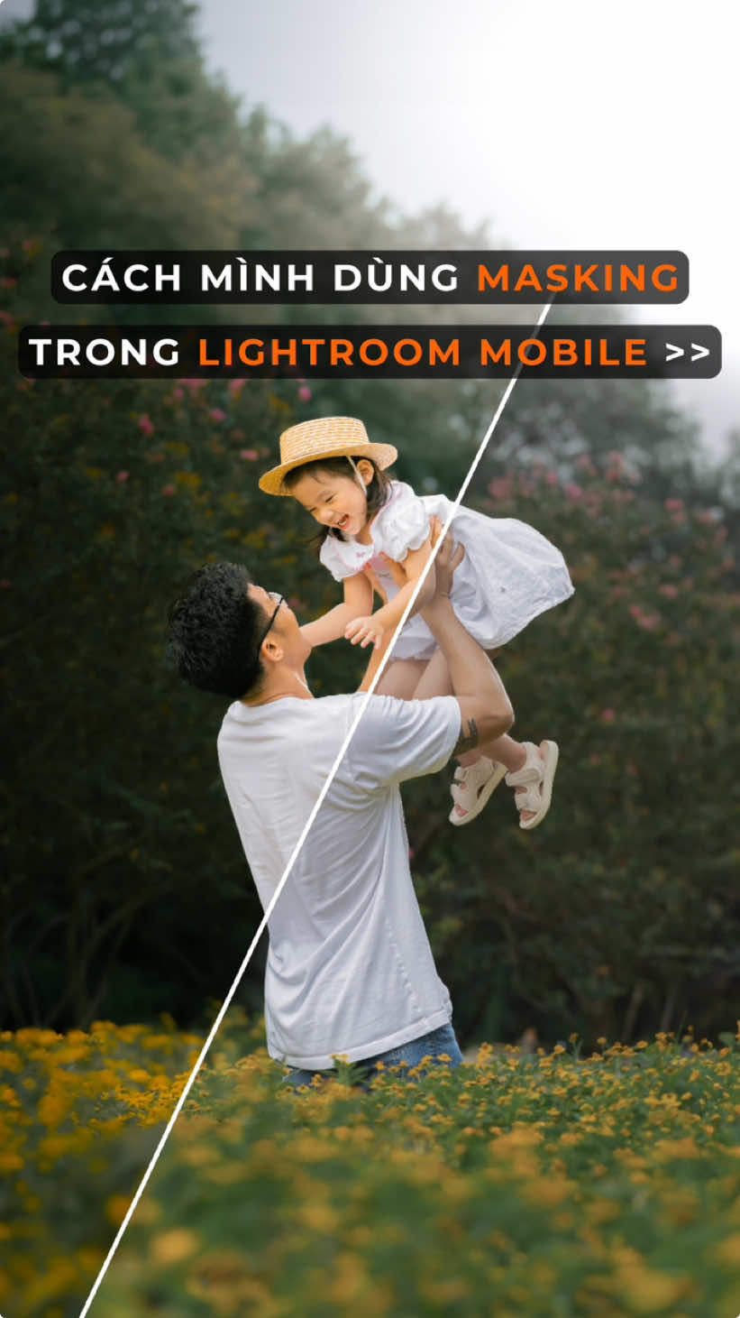 Cách mình dùng Masking trong Lightroom Mobile #LearnOnTikTok #photography #lightroom #masking #retouching #tips #tutorial #chinhanhdep #tranthanhtu 