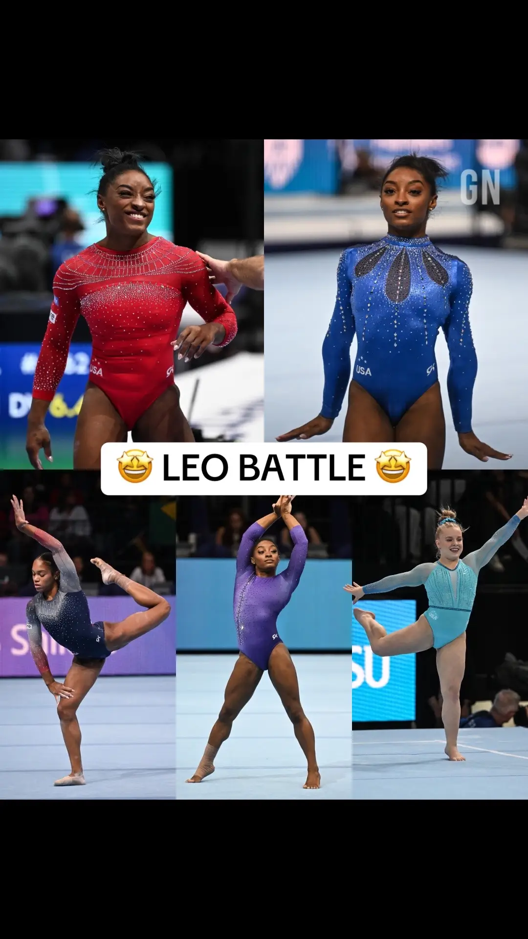 Which of these U.S. leos was your favorite from 2023 worlds? 👀 #gymnastics #usagymnastics #elitegymnastics #womensgymnastics #leotards 