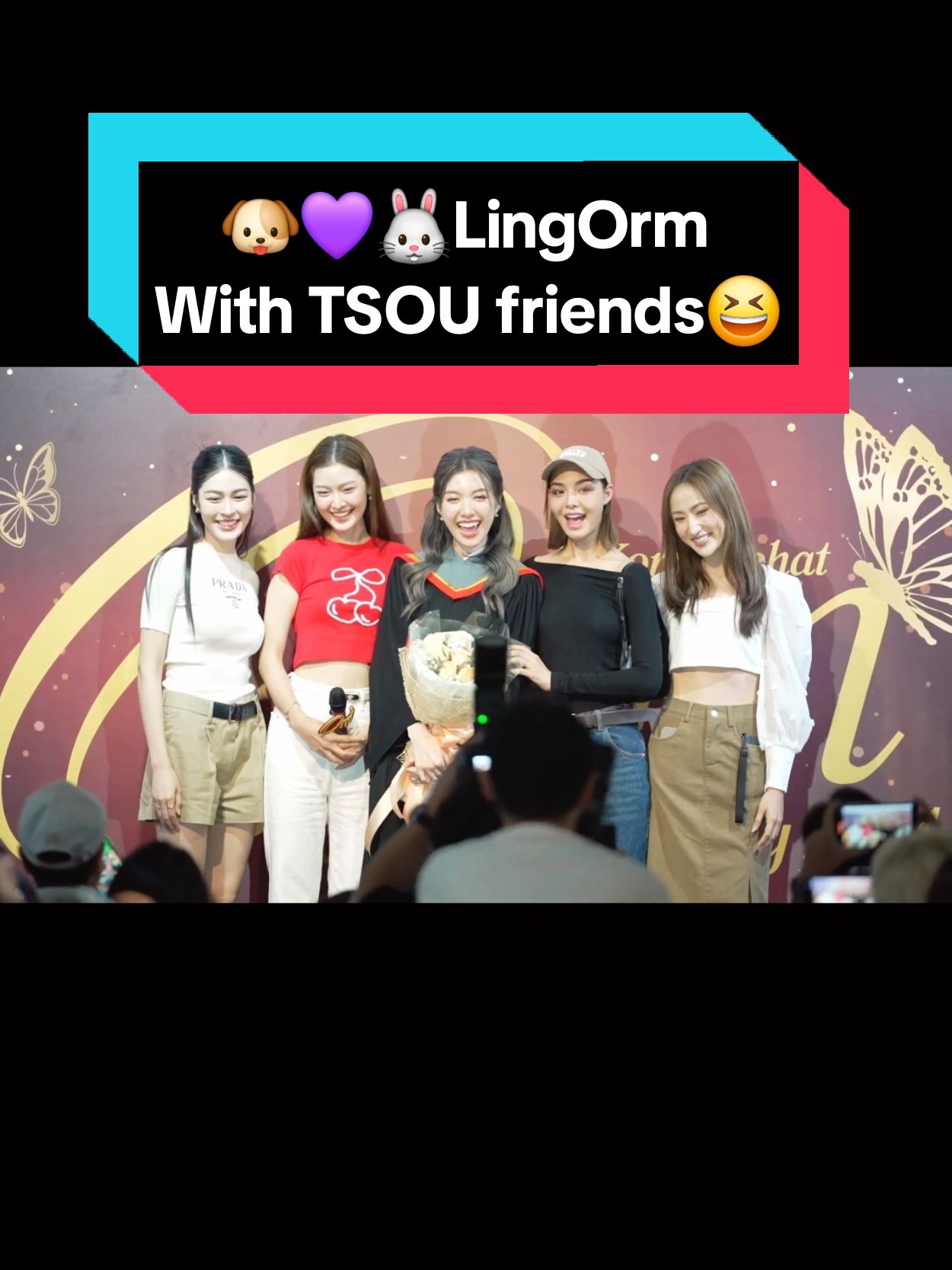 🐶💜🐰LingOrm: With friends from TheSecretOfUs (Jai Son Rak).😁🥰  @Lingling Kwong @ออมออมเอง:^D   Vid Credit: Orm Kornnaphat Official  PROUD OF ORM #CongratsOrmkorn #LingOrm #หลิงออม #LingLingKwong #หลิงหลิงคอง #OrmKornnaphat #ออมกรณ์นภัส #LingLing #Orm #ออม #TheSecretOfUs #ใจซ่อนรัก #TSOU #OnlyYou #OnlyYouTheSeries #เพียงเธอ #linglingsirilakkwong #หลิงหลิงศิริลักษณ์คอง #邝玲玲 #00K #viral #fyp #fypシ゚viral #foryou #foryoupage 