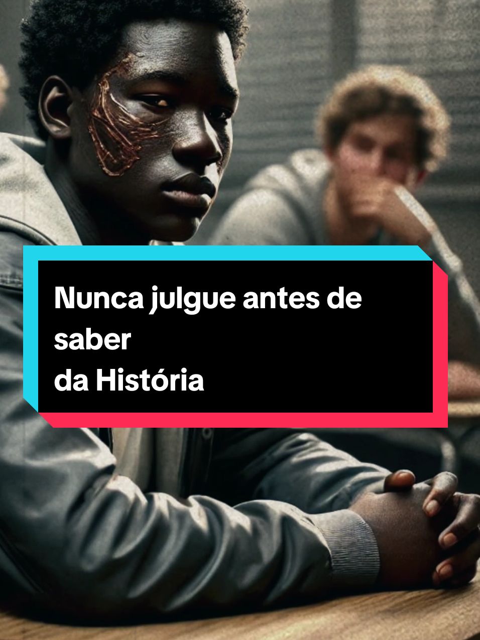 Cada um de nós tem cicatrizes, nunca julgue sem saber a história, veja essa história até o final.  #reflexao #cicatrizes #supresa #amor 