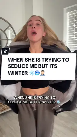 And she also has our heating turned up to 27 degrees 🤦🏻‍♂️ #couple #relatable #mum #dad #comedy #cold 