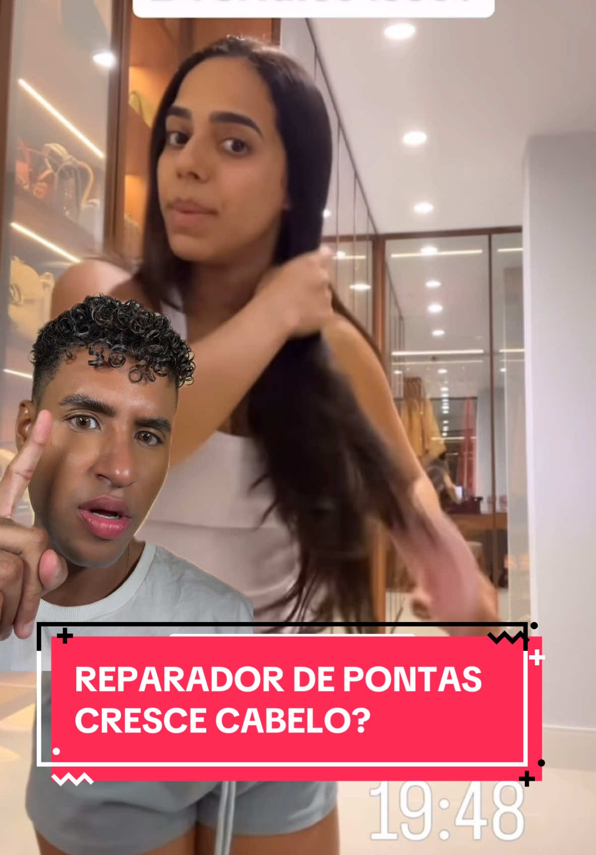 Reparador de pontas ajuda o cabelo a crescer? #reparadordepontas #crescimentocapilar #mirellasantos #gemeaslacração #loma 