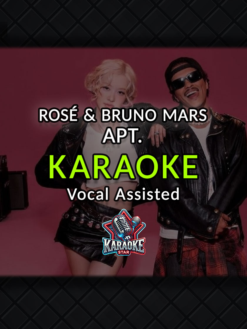 🎤 Rosé & Bruno Mars APT. Karaoke Vocal Assisted Instrumental Lyrics Subscribe to our Youtube Channel to watch this full Karaoke video. @karaokestar_number1 Instrumental Karaoke version of the song 