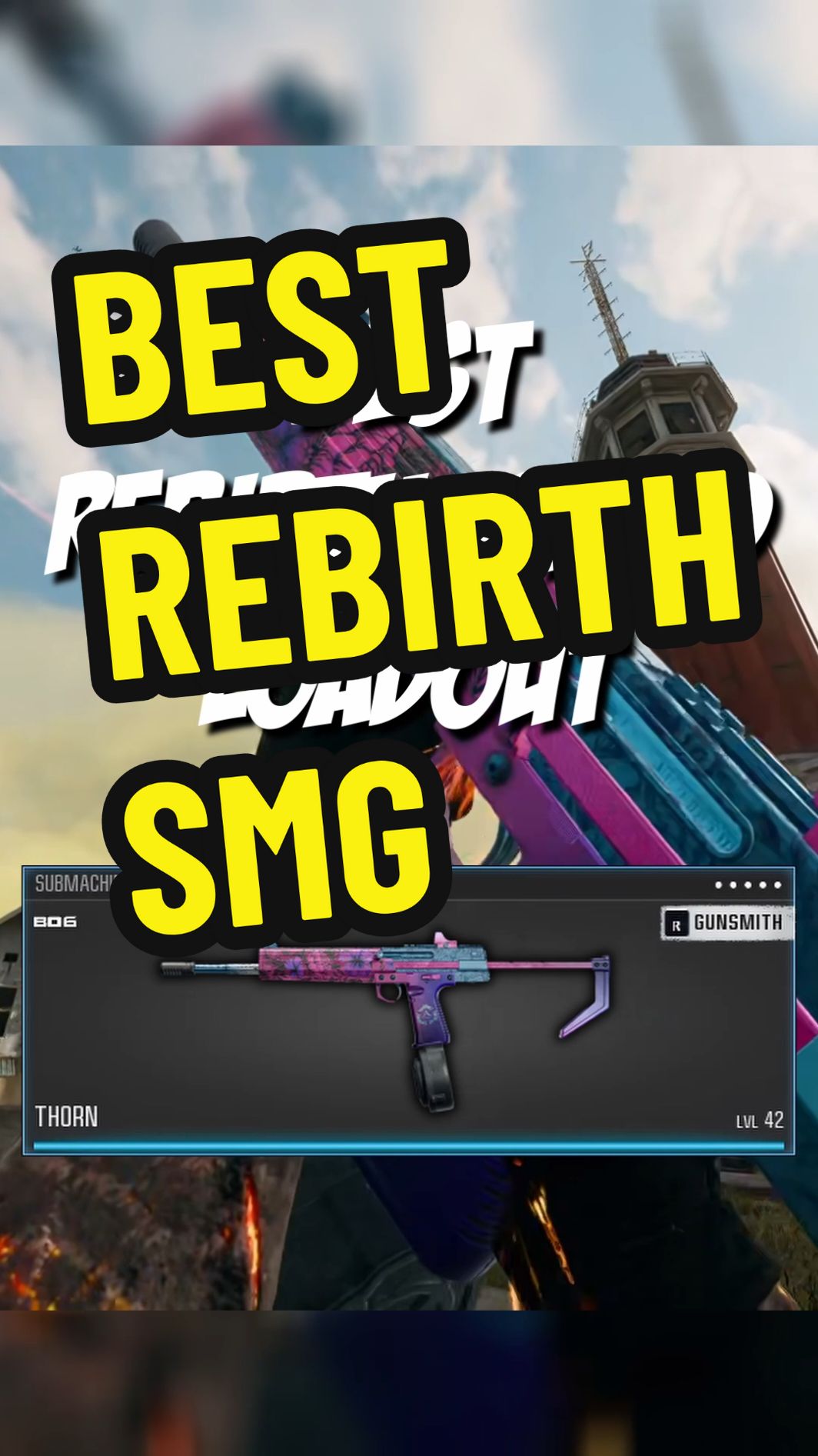 TOP SMG REBIRTH ISLAND LOADOUT! *TANTO 22*  #BO6 #WARZONE #TANTO22 #BESTLOADOUT #REBIRTHISLAND 