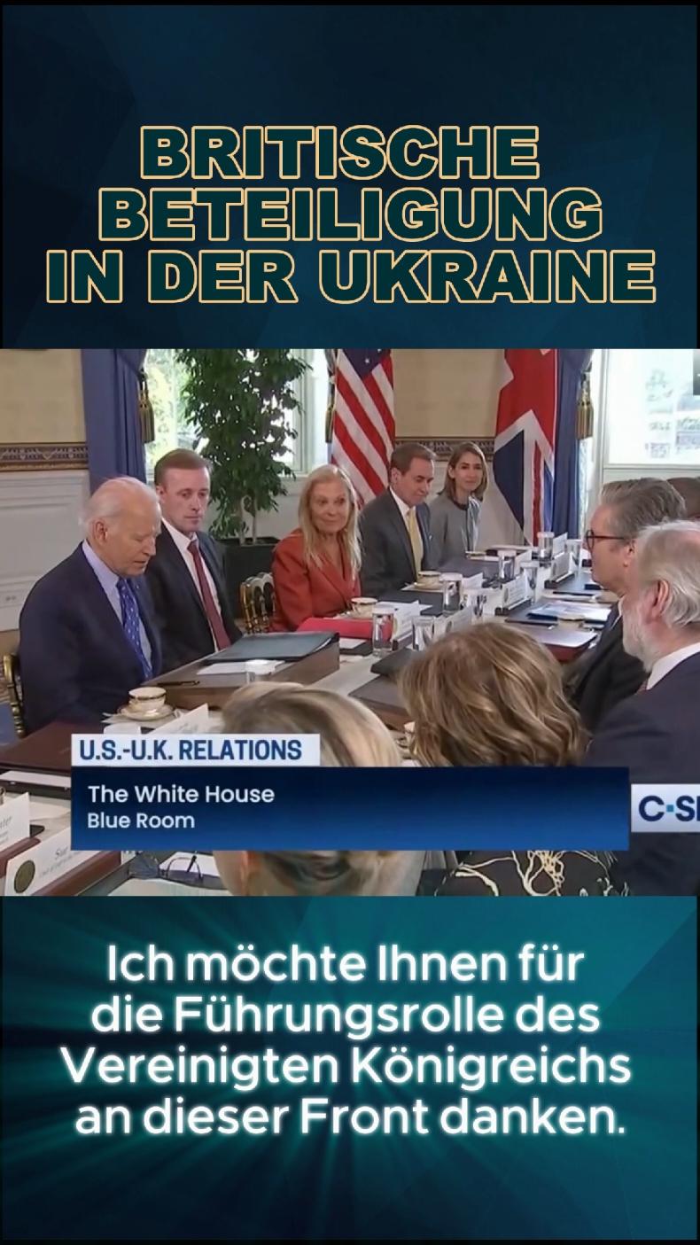 Der US-amerikanischer Präsident Joe Biden bezeichnet die militärische Unterstützung der Ukraine seitens Großbritanniens als wichtig und sogar führend. Ist das keine Eskalation von Großbritannien in diesem Konflikt? #USA #großbritannien #joebiden #ukraine #russland #fürdich #viralvideos 