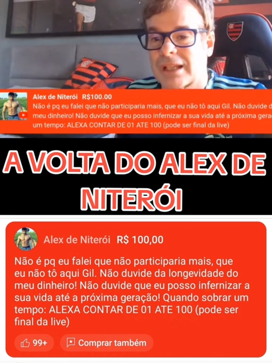 ALEX DE NITERÓI ATACA NOVAMENTE!