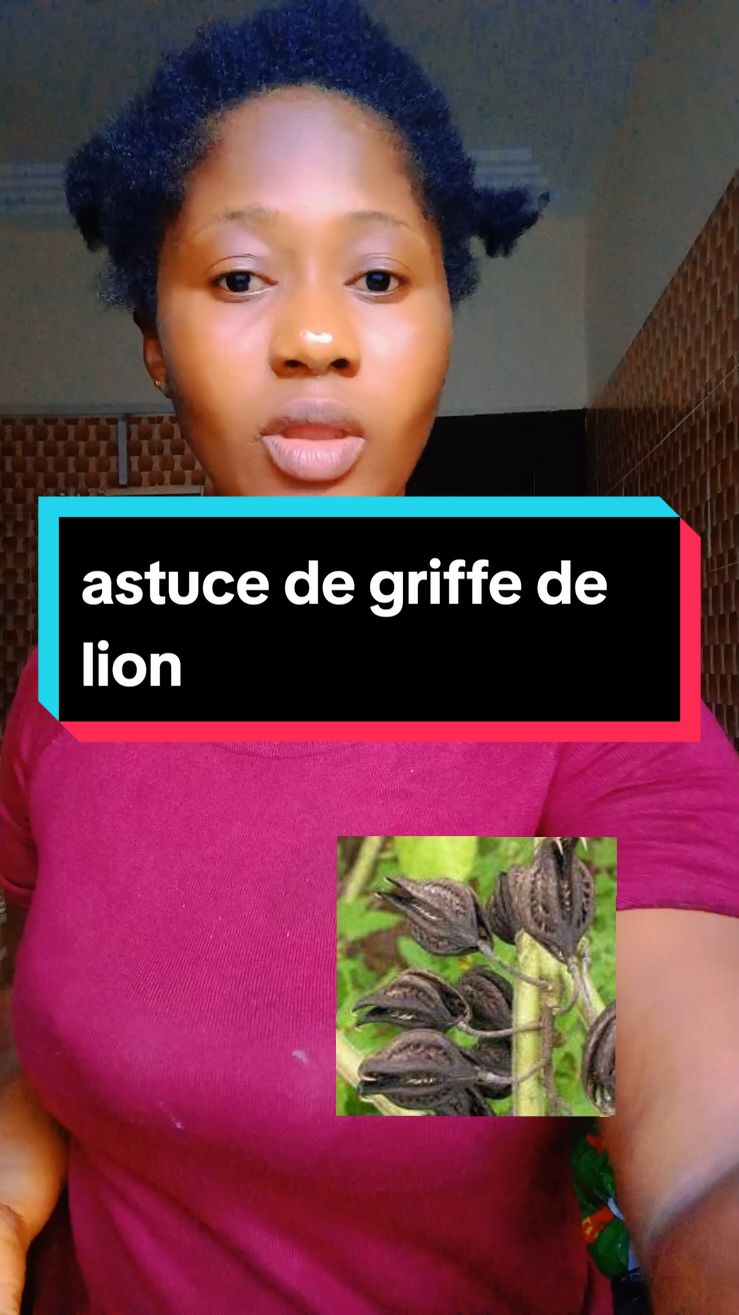 Réponse à @monikafatoumata astuce de griffe de lion #astuce #sante #conseil 