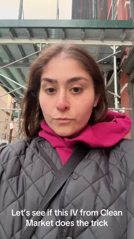 Trying to see if we can feel like a new person today  #nyc #cleanmarket #iv #hangover #hangovercure #wellness #newyork 