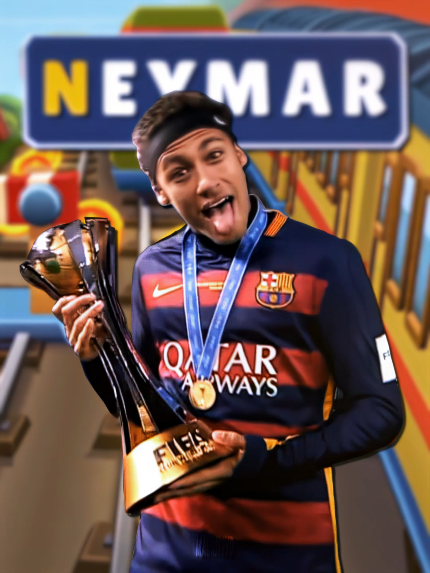 Neymar x Subway surfers🤩🔥 || Ib:@eh9wars || #footballedit #neymar #muppit2010 #fyp #f#fouryou #subwaysurfers #barcelona #brasil #ae