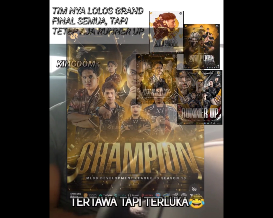 Kutung sena ngilang tapi malah nyebar ke divisi lain jir  #rrq #meme #free_fire #mlbb #foryou #4upage #4u #fyp #kingdom 