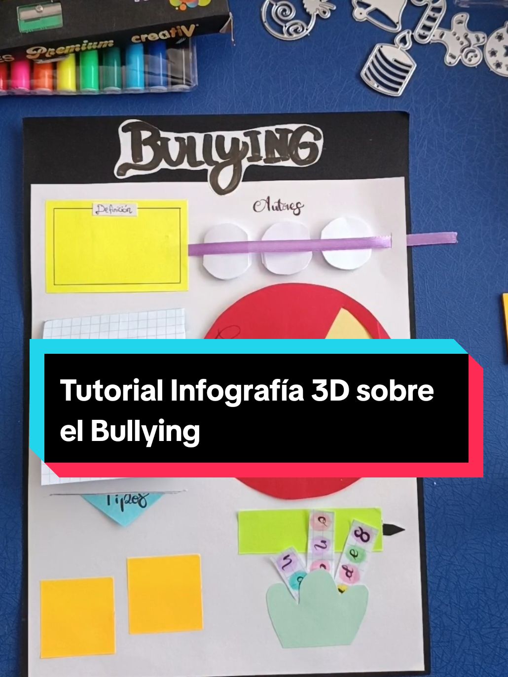 Respuesta a @nadeen.n2211¿Qué parte se te hizo más fácil? 🤗 ❤️ Déjame un comentario si tienes alguna duda.🤔🤔   Dios te bendiga 🙏 #infografia3d #infografiacreativa #manualidadesfaciles #manualidadesencasa #bullying 