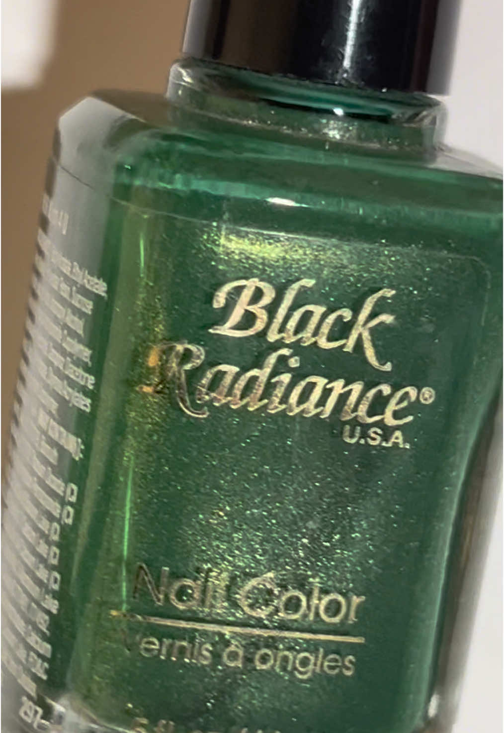 90s Black Radiance Wish 4 U - probably the last swatch on my dominant hand ✌🏻😮‍💨  #vintagenailpolish #nailtok #vintage #1990s #90s #blackradiance #nailpolish #90snostalgia #nostalgic90s  #throwback #oldschoolcool #nostalgia #nostalgic #nailswatch #swatch #swatches