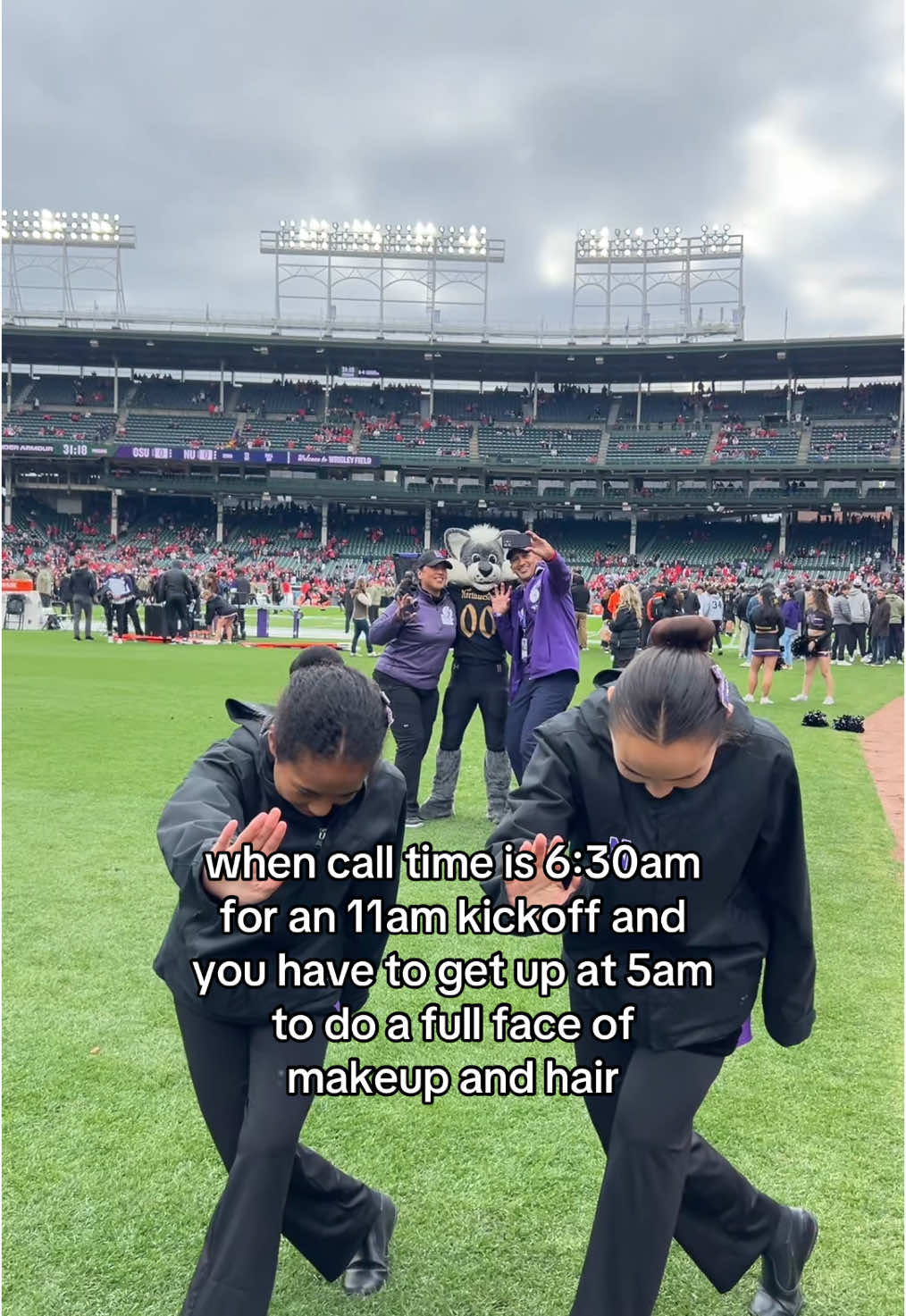 cries in colorguard #fyp #colorguard #gocats 