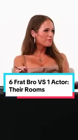 6 Frat Bro VS 1 Actor: Their Rooms @trevor wallace #socialexperiment #fratboy #trevorwallace #foryou 