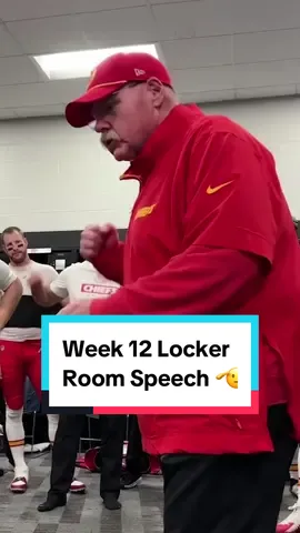 Lets keep this thing rolling. #chiefs #win #lockerroom #speech #bigred