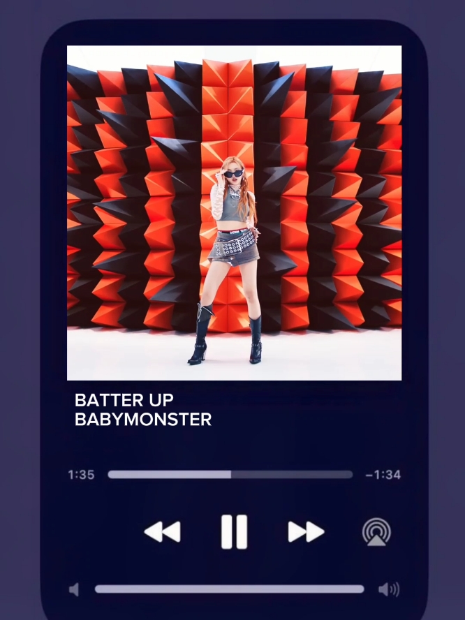 batter up babymonster completo  #babymonster #kpop #fypp 