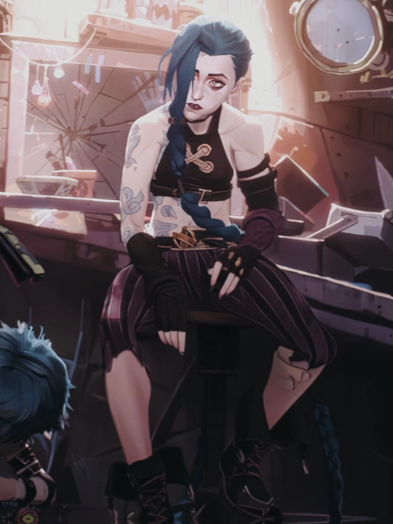 havent watched act 3 yet so heres a scrap | #arcaneseason2 #jinx #arcane #edit