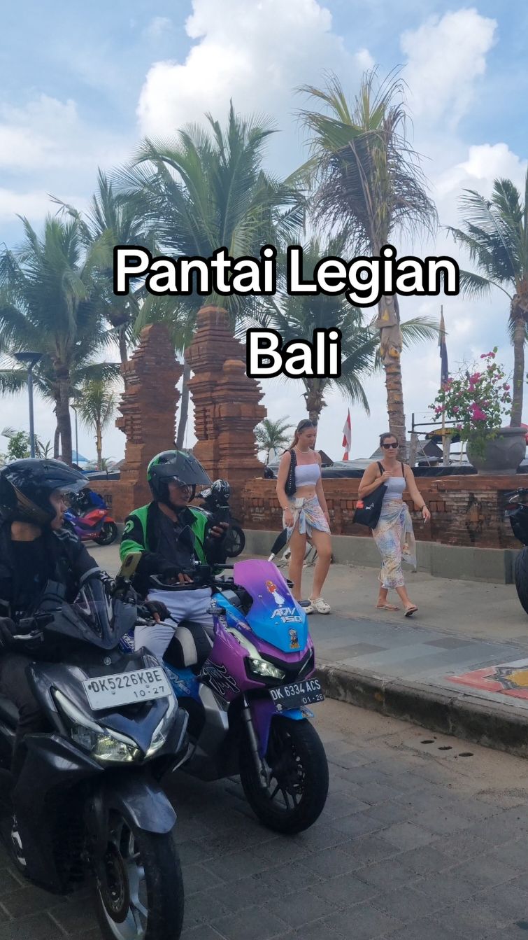 Pantai Legian Bali makin Hits ya  #infobali #bali #pantailegian #kuta 