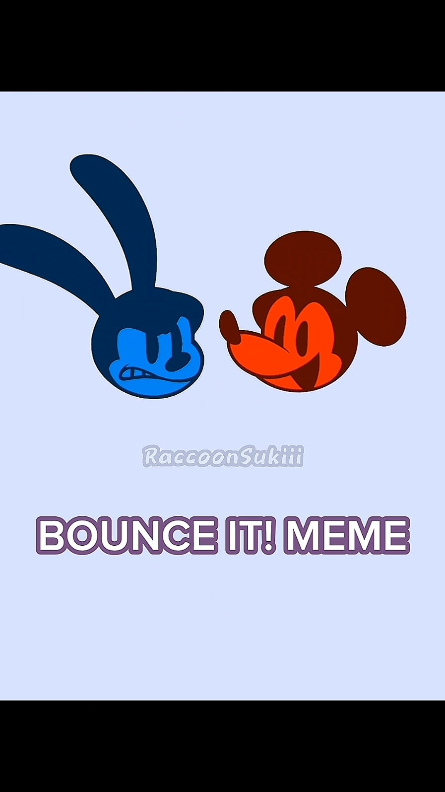 MICKEY AND OSWALD ARE BOUNCING‼️#mickey #mickeymouse #oswald #oswaldtheluckyrabbit #epicmickey #fnfwednesdayinfidelity #wednesdayinfidelity #animationmeme #fyp #fypシ゚viral #fyppppppppppppppppppppppp 