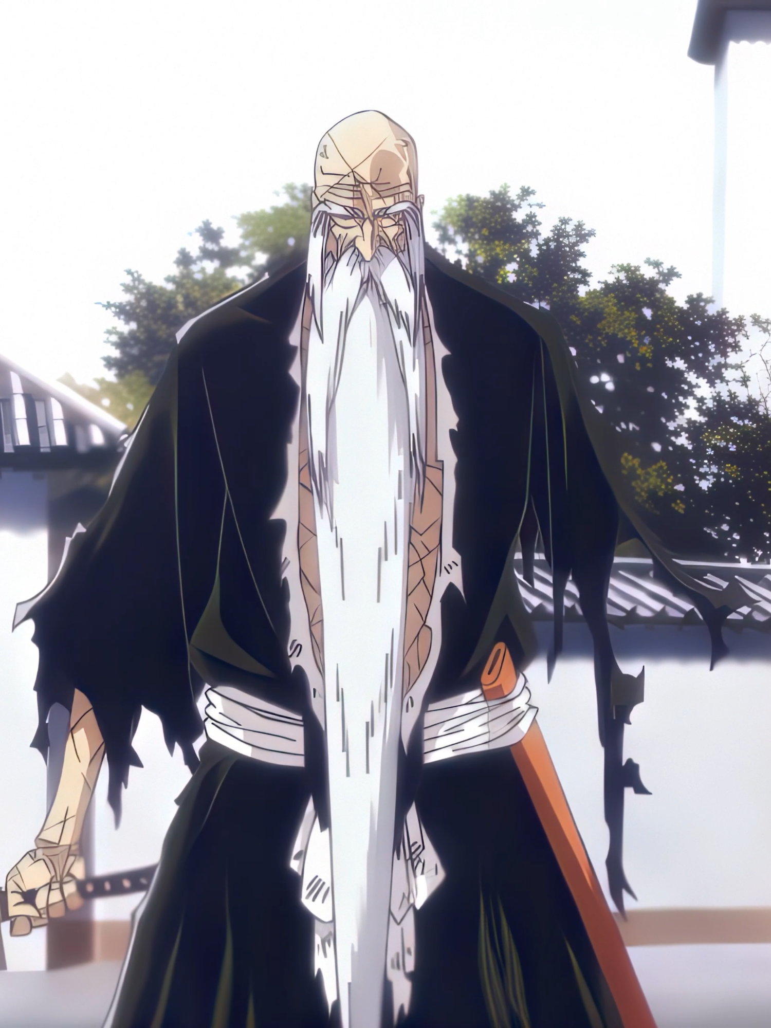 My grandpa isn't joking #bleach #bleachanime #bleachedit #yamamoto #yamamotogenryuusai #royal117sqd #dreamsqd #neptunesqd #xyzabc @_ikujo_