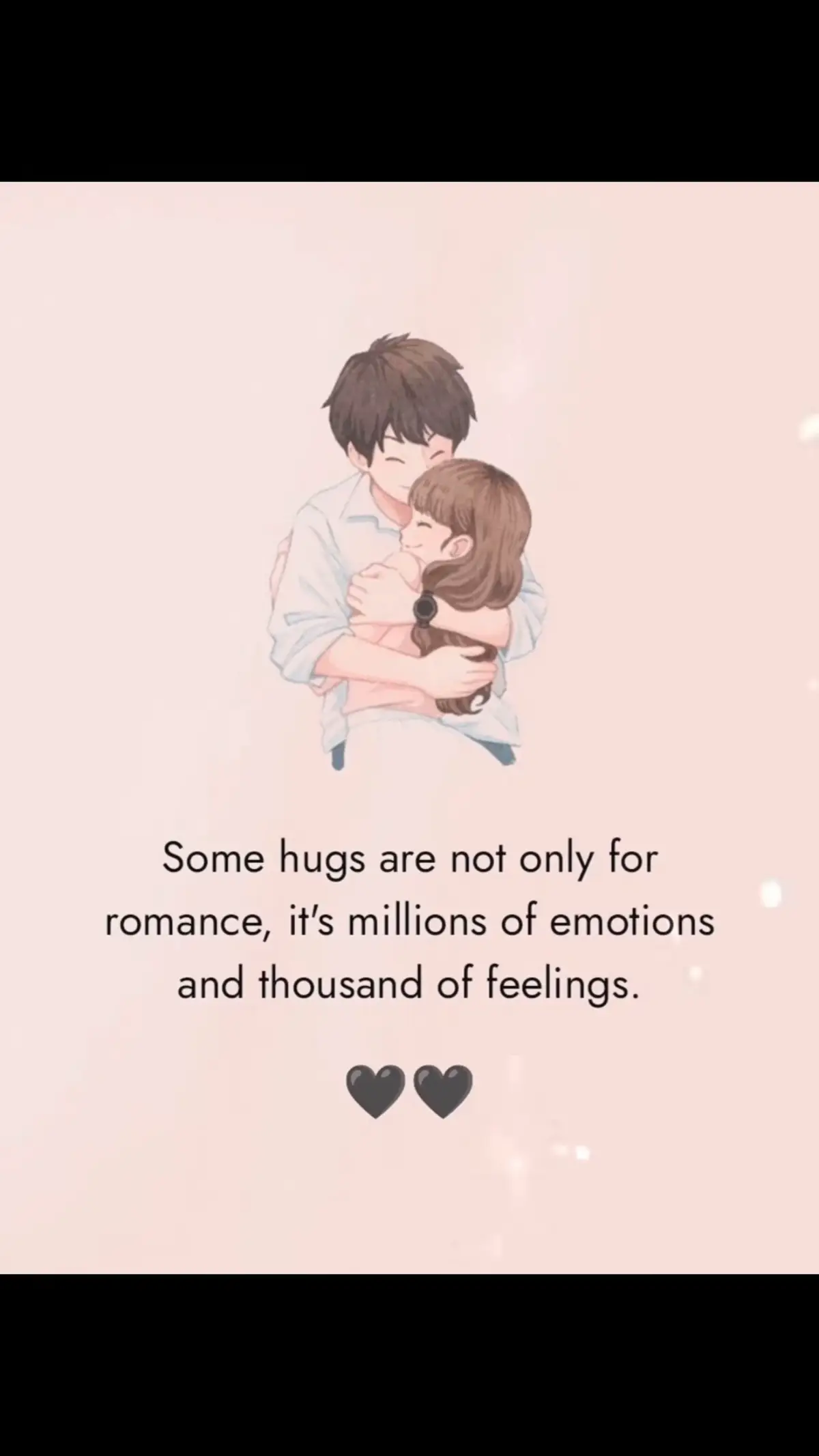Some hugs are not only for romance, it's millions of emotions and thousand of feelings.#viralvideos #tiktok #happy #Love #love #life #emotional #positivity #couples #together #motivation #couples 
