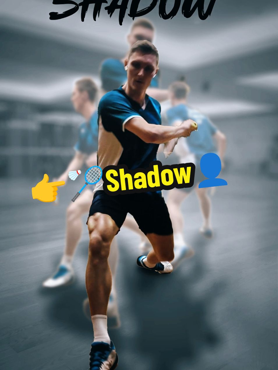 🏸Badminton👉 Shadow With Viktor Axelsen - Two Time🥇 Olympic Champion #badminton #axelsen #badmintontraining #badmintonlovers #training #sports #fyp 