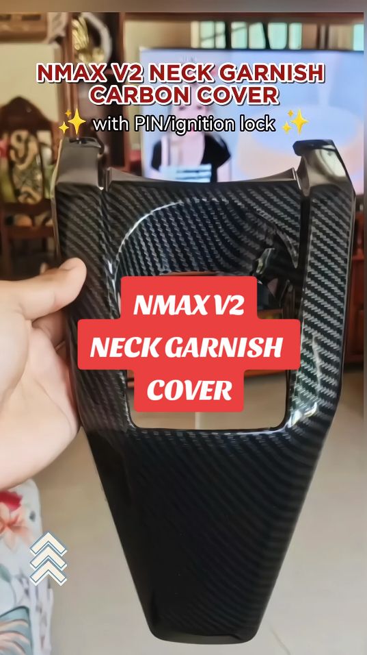 Only ₱339.00 for NMAX V2 NECK GARNISH CARBON COVER WITH PIN / IGNITION LOCK GARNISH CARBON COVER FOR NMAX 2020 MOTORCYCLE! Don't miss out! Tap the link below #neckgarnishcover #nmaxneckgarnishcover #nmaxneckcover #nmax #motorparts #fypシ #fypシ゚viral #fyp 