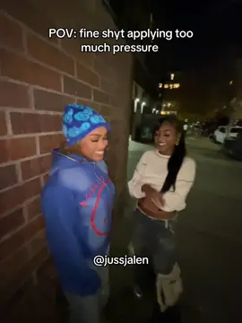 When shyt too fine i fold 😂😂😂 #fyp #xyzbca #comedy #jussjalen 