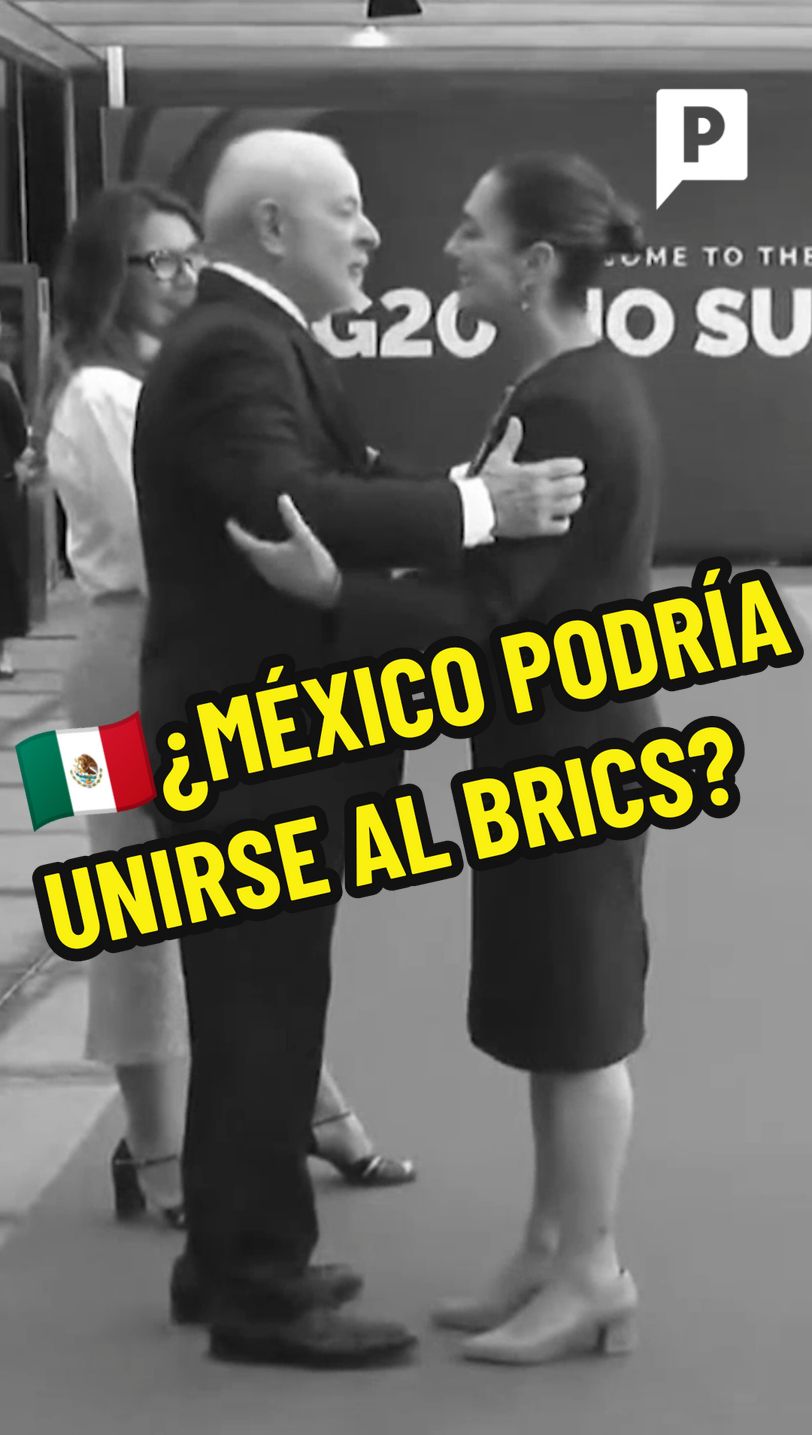 🇲🇽 ¿México podría unirse al BRICS? El BRICS es una alianza económica, política y social integrada por Brasil, Rusia, India, China y Sudáfrica, además de Egipto, Emiratos Árabes, Etiopía e Irán, así como 13 países asociados, que buscan una alternativa a la hegemonía económica del dólar y de Estados Unidos, alianza que representa el 18 % del comercio mundial a la que la presidenta Claudia Sheinbaum y en su momento el expresidente López Obrador han descartado acercamientos al asegurar que se debe reforzar el Tratado México, Estados Unidos y Canadá. #brics #mexico #sheinbaum #claudiasheinbaum #tmec #estadosunidos #canada #politicomx